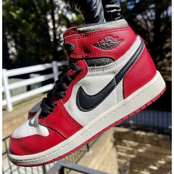 Air Jordan 1 High OG “Lost And Found” PS Size 2Y FD1412-612 Preowned (No Box) - Picture 2 of 11